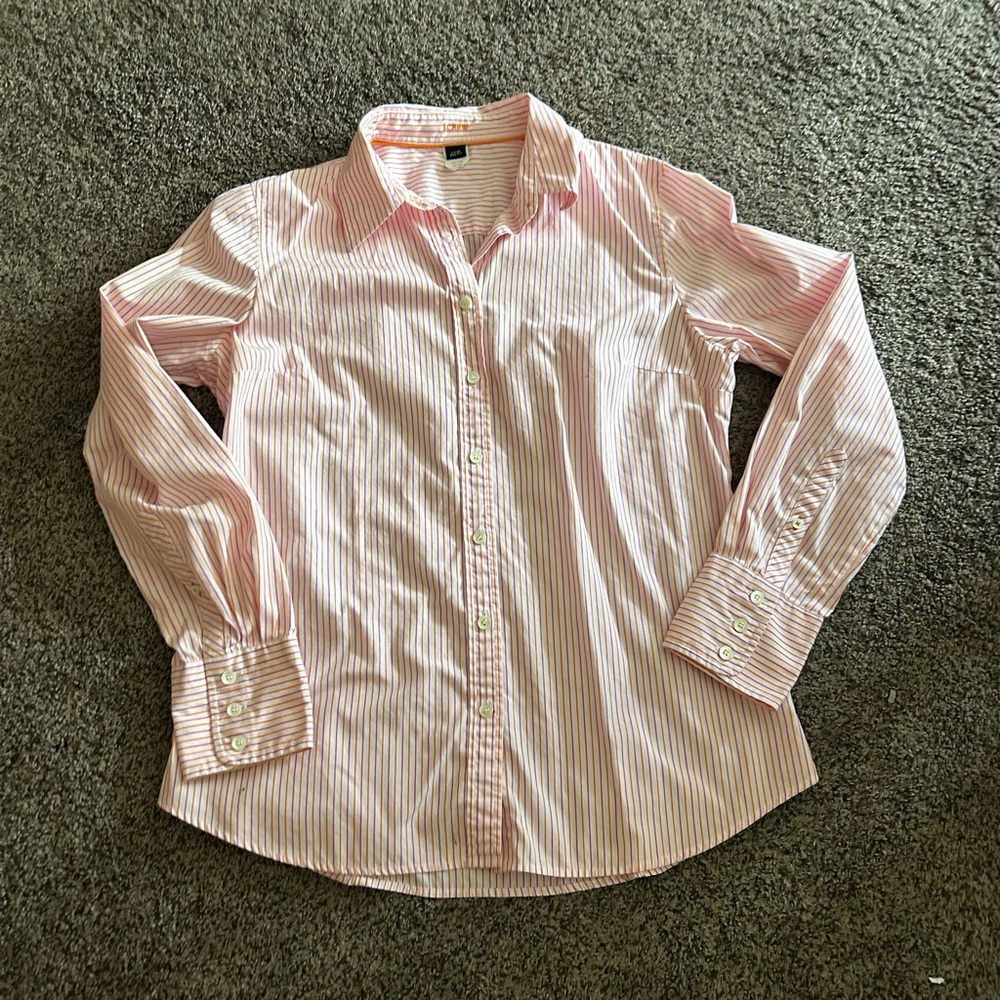 Large J. Crew Striped Shirt
